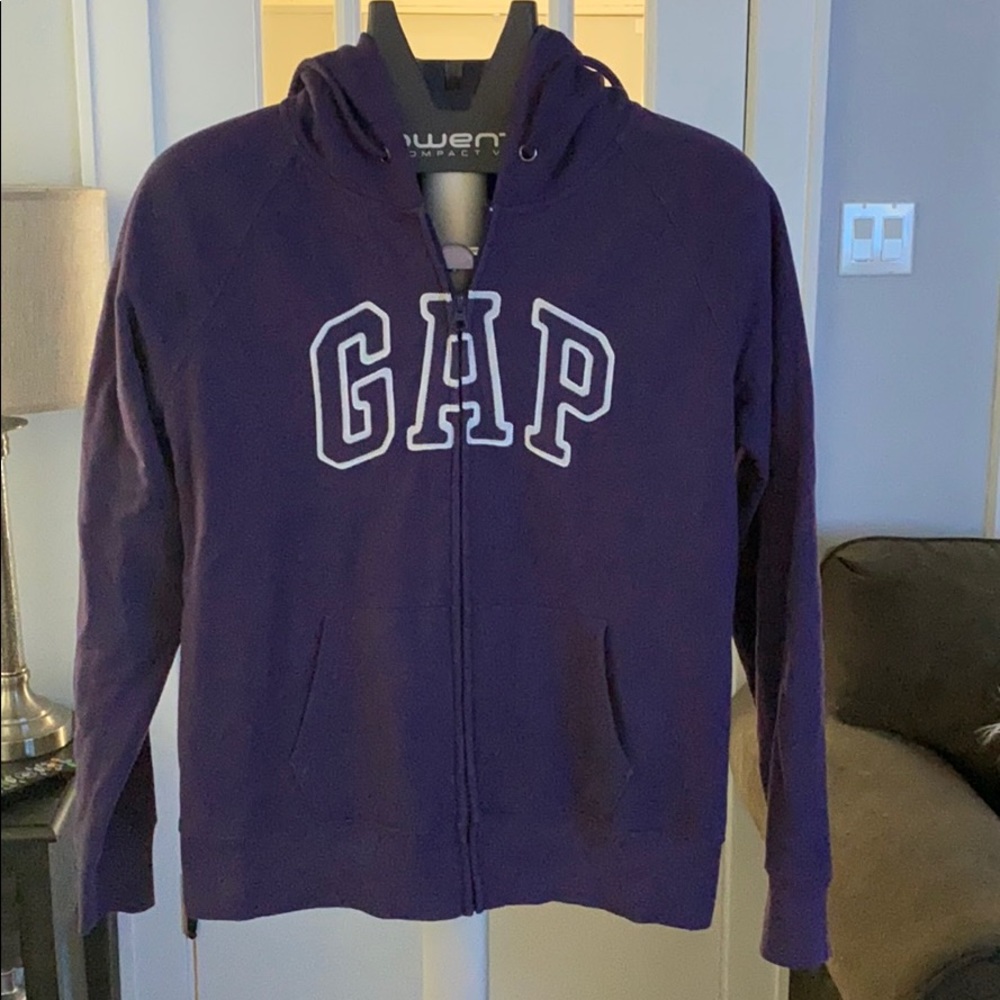 Gap purple Zipup hoodie - Size Large